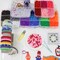 6500Pcs Pony Beads for Bracelets Making, Multi-Colored Rainbow Plastic Hair Large Beads for Hair Braids, 27 Colors Kandi Friendship Bracelet Bead Jewelry Making Kits for Craft